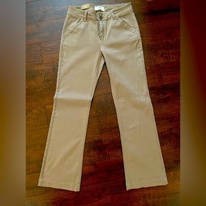 Buckle Boot Cut Khakis. NWT.